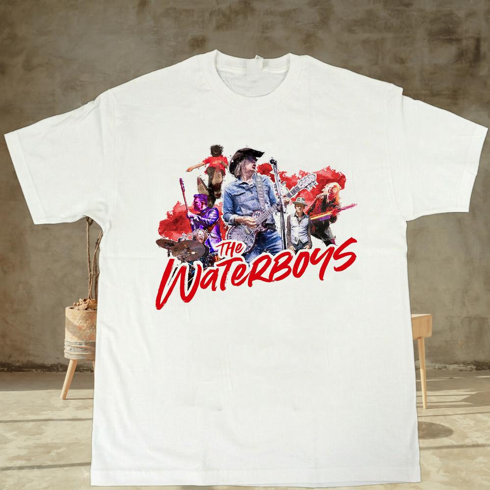 The Waterboys Band Hot New Tour 2025 T Shirt Full Size S-5XL Unisex T-Shirt