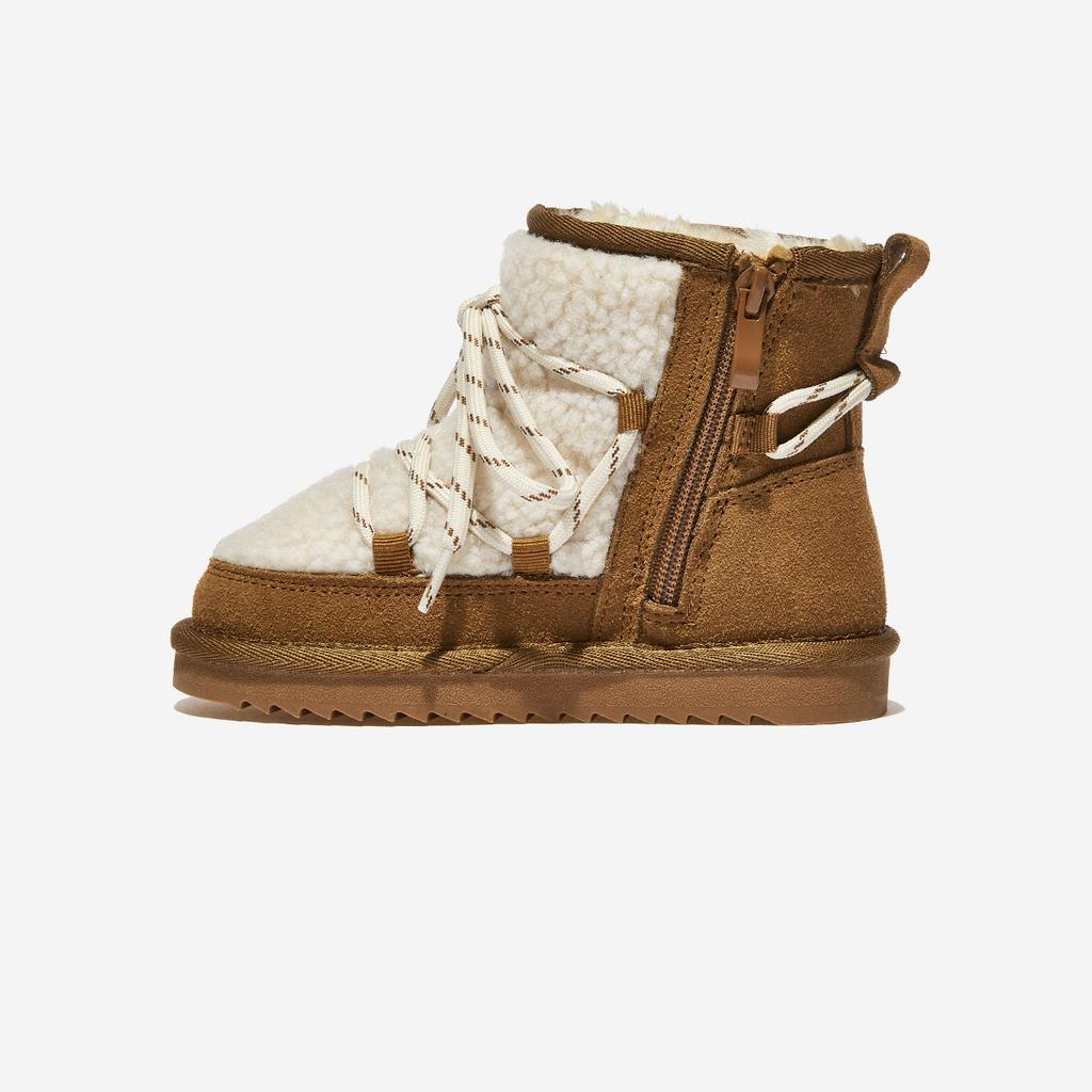 [ABC SELECT] Теплые флисовые ботинки [K7152-CAMEL]