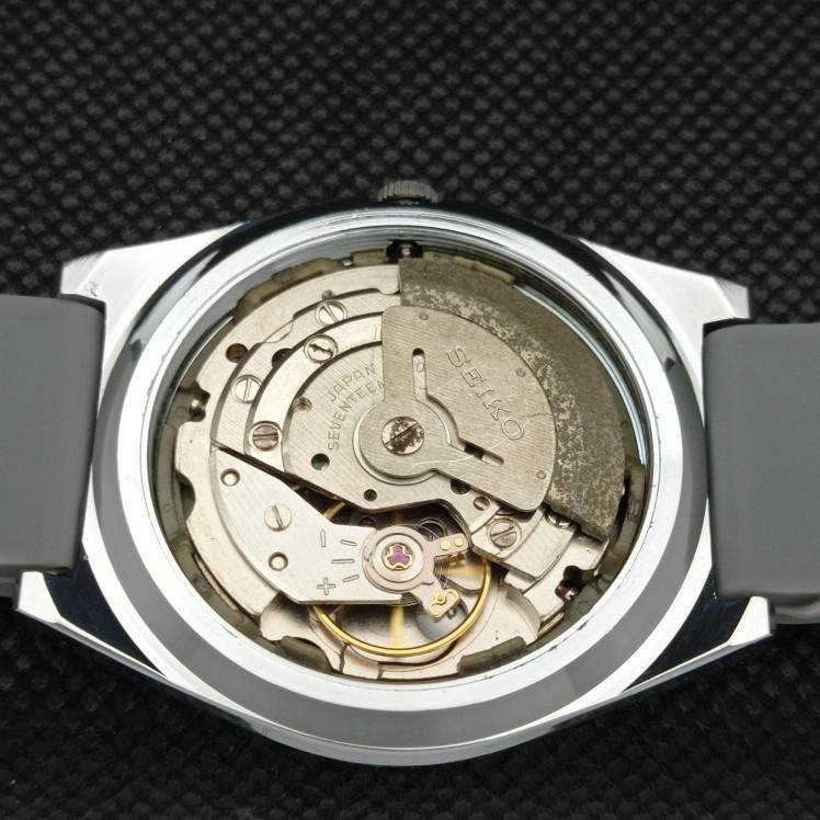 ОТРЕМОНТИРОВАННЫЕ ВИНТАЖНЫЕ МУЖСКИЕ ЧАСЫ SEIKO 5 AUTO 6309A ЯПОНИЯ D/D ЧЕРНЫЕ 593c-a314828-2