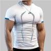 Gym Fit T Shirt Mens Training Top Fitted T-Shirt Tee Muscle Short Sleeve Workout