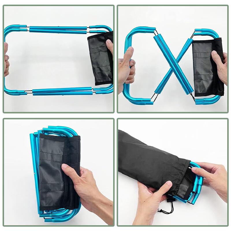 OIMG Portable Outdoor Camping Fishing Folding Stool