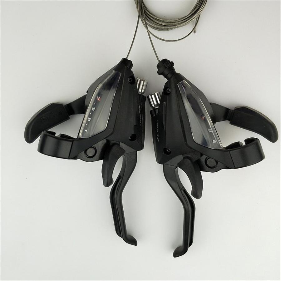 1 пара Shimano ST-EF500 3x7 скоростей Набор тормозных ручек переключения передач для горного велосипеда