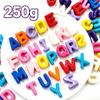 250 г Буквы-бусины 6 мм Отверстие A-Z Смешанный набор для изготовления украшений своими руками Браслет Брелок Набор для творчества для начинающих
