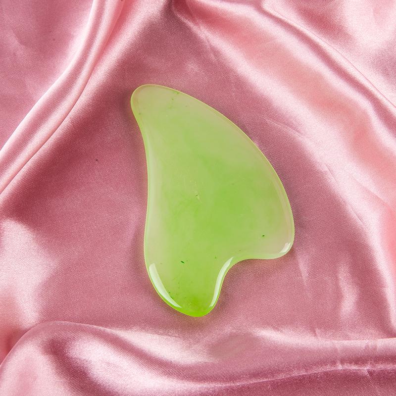 Каменная доска Гуа Ша, массажная доска для тела, шеи, пластина Гуаша, каменный массажер для лица, скребки