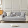 Modern Simple Sofa Cushion Cotton Four-Season Universal Fabric Non-Slip Pure Cotton Sofa Cover Straight Row Sofa Seat Cushion