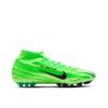 Nike Mercurial Superfly 9 Academy Mds Удобные бутсы с круглым носком для игры на искусственном газоне (Резиновые короткие шипы) Футбольные бутсы Унисекс Футбольные бутсы Зеленые FJ7187-300