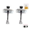 EDP1246-1 2 Pieces Front Left AND Right Door Catch Hinge Brake Stop Check Strap Limiter for Vauxhall Opel Adam M13 2012-2019 13412690 