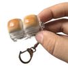 Карамельный Креативный DIY Сборка Клавиатуры Брелок Портативный Милый Fidget Keycap Брелок Хлебный Дизайн Keycap Кнопка Мини Pop Для Взрослых