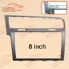 8 inch / 9.2 inch Piano Black MIB Frame Radio Panel Decorative Frame For Volkswagen Golf 7 MK7 Golf 7.5 MK7.5 MIB Screen Bezel