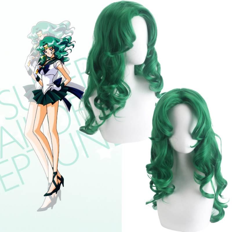 Stunning Kaiou Michiru Cosplay Wig Perfect For Anime Conventions And Halloween Parties