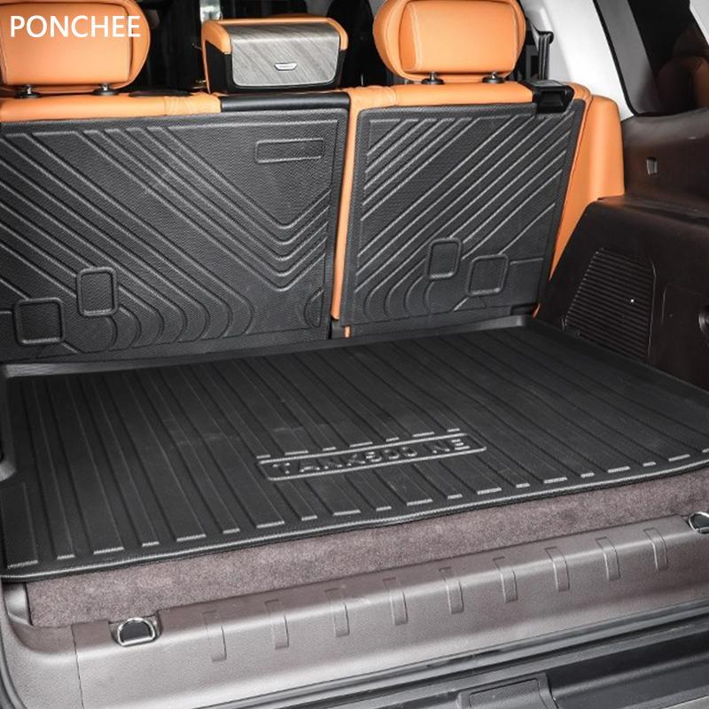 For Tank 500 2022-2026 Trunk Mat Fully Enclosed Trunk Cushion TPE Waterproof Backrest Pad Automobile Modification Supplies
