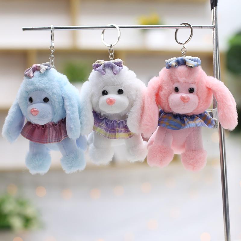 Альпака Маленький Подвеска Плюшевая Игрушка Милый Брелок для Сумки Кукла Украшения Верблюд Лошадь Халат Медведь