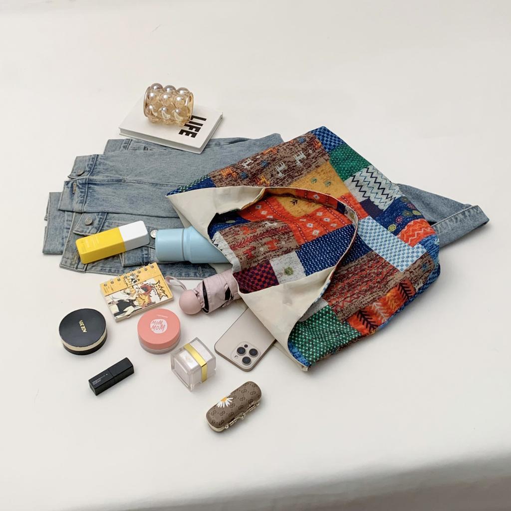 Высокая ценность, легкая, характерная сумка под мышкой, большая вместимость, универсальная сумка-тоут для поездок на работу, ретро контрастная сумка-мессенджер