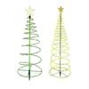(SU)Christmas Decoration Solar LED Christmas Tree Holiday Decoration Scene