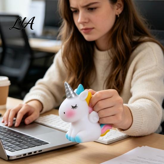 Sensory Toys for Anxiety Spiral Poop Squeeze Toy, Soft TPR Stress Relief Fidget Funny Desk Accessories Creative Decompression Fun Toy Kids And Adults