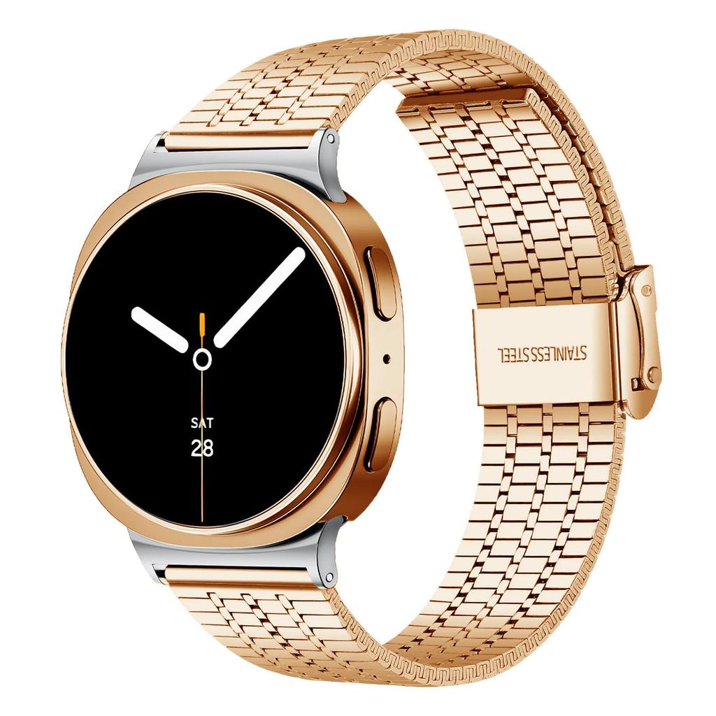 Металлический ремешок для Samsung Galaxy Watch 8 40мм 44мм 8Classic 46мм Ultra (2025) Браслет из нержавеющей стали 47 мм для ремешка Galaxy Watch