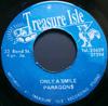 7-дюймовая пластинка PARAGONS MELODIANS Only A Smile I Will Get Along Wit NONE Treasure Isle Jamaica Reggae Ska Dub Б/у