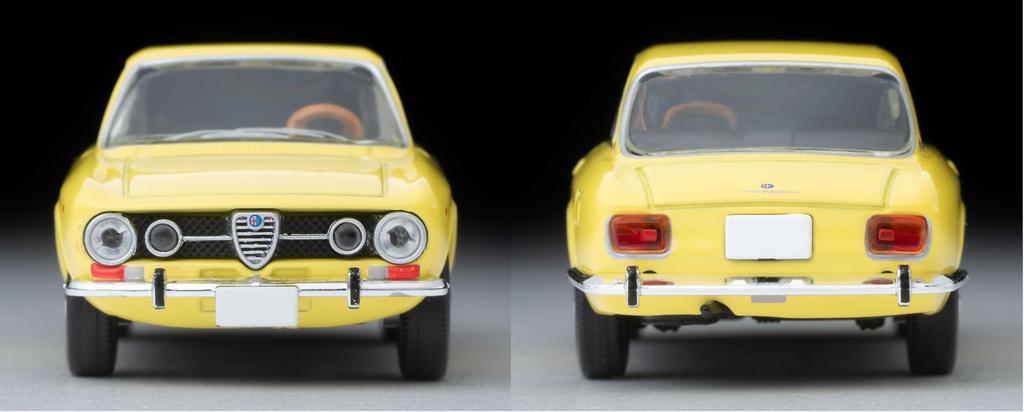 TOMYTEC Tomica Limited Vintage LV-155c Alfa Romeo 1750GTV (Yellow) Completed Model