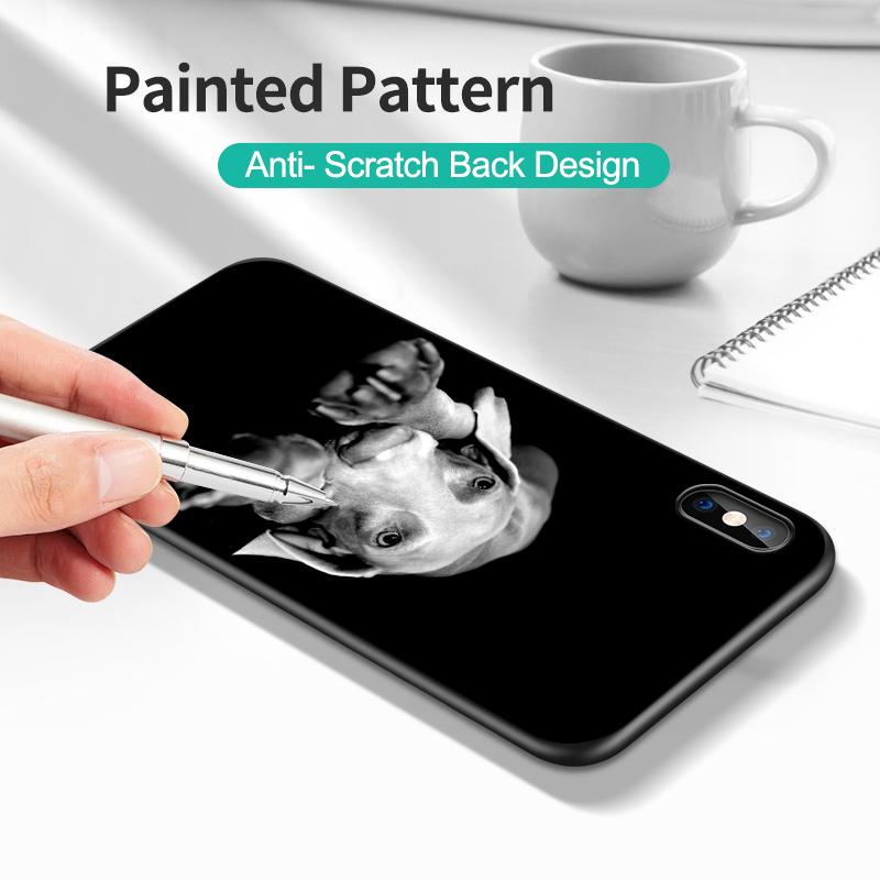 Черный ТПУ чехол для Vivo Y52 Y70 Y70s Y70T Y71 Y71A Y72 Y73S Y75 Y76 Y75 Y81 5G 2020 веймаранер