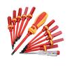 13PCS Insulated Screwdriver Household Circuit Insulated Isolation Current Electrician Cross Interchangeable Head Screwdriver Kit
