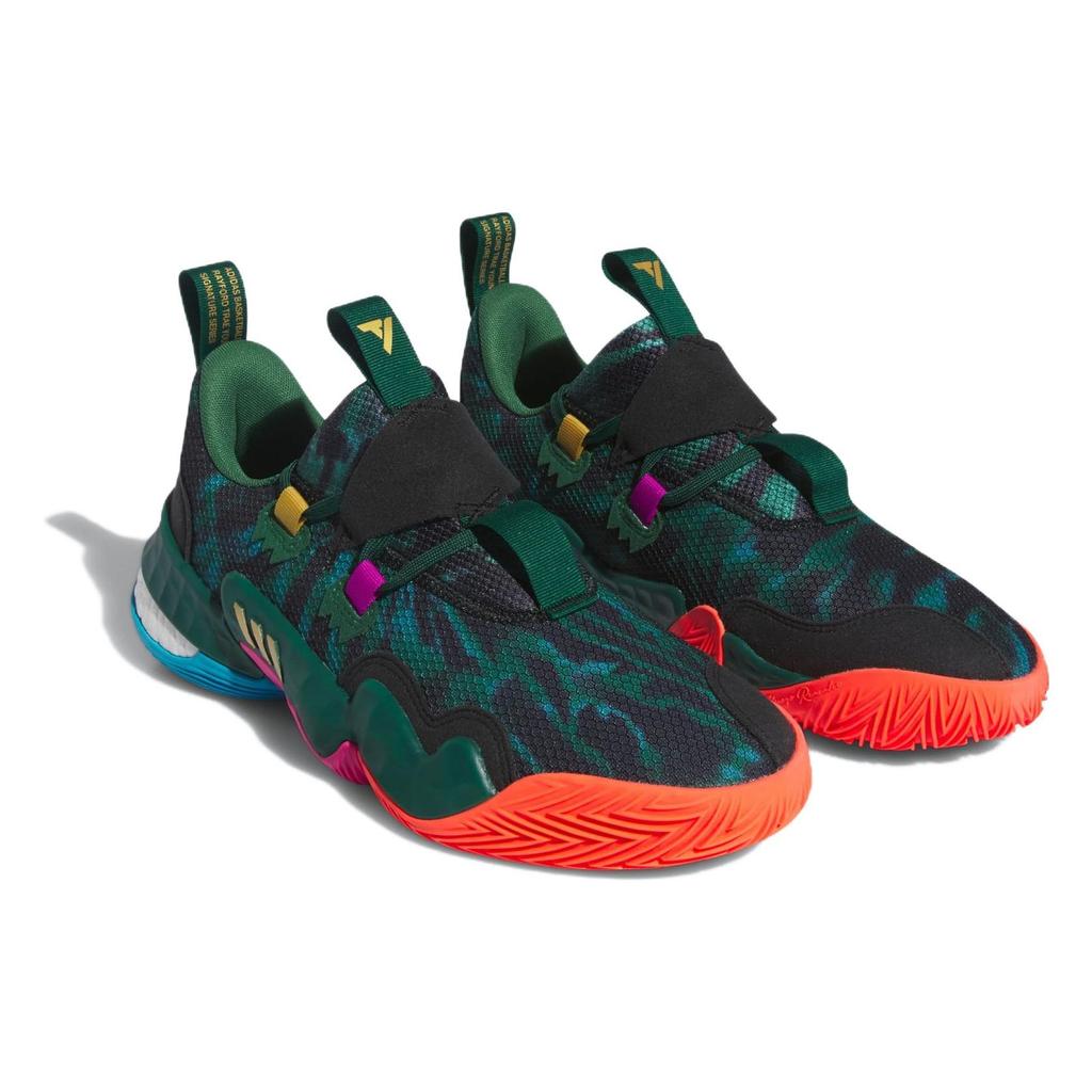 Adidas Кроссовки унисекс Trae Young 1 96 Olympics Green Team-Темно-Зеленый Золото-Металлик IG3097