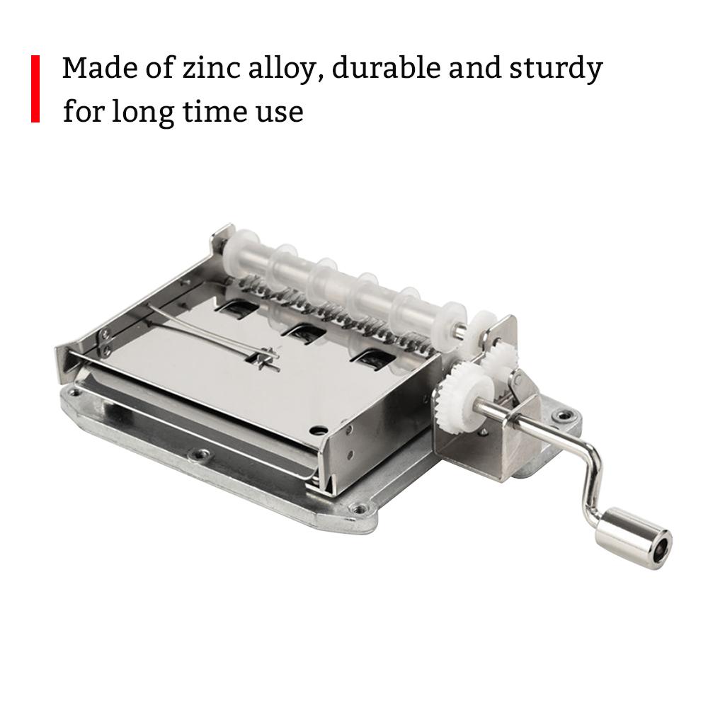 DIY 30-нотная музыкальная шкатулка, программируемая механическая музыкальная шкатулка с ручным управлением, 30 нот, музыкальная шкатулка в подарок