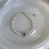 Aquamarine Pearl Bracelet