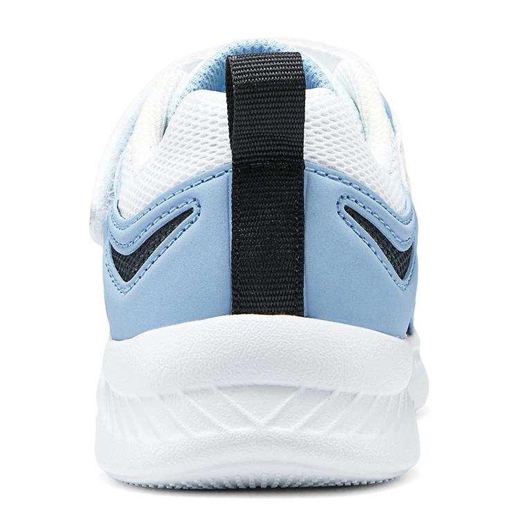 Skechers Удобные Универсальные На липучках Прочные Дышащие Низкие Повседневные Кроссовки для детей Бело-синие 405283L-WLB