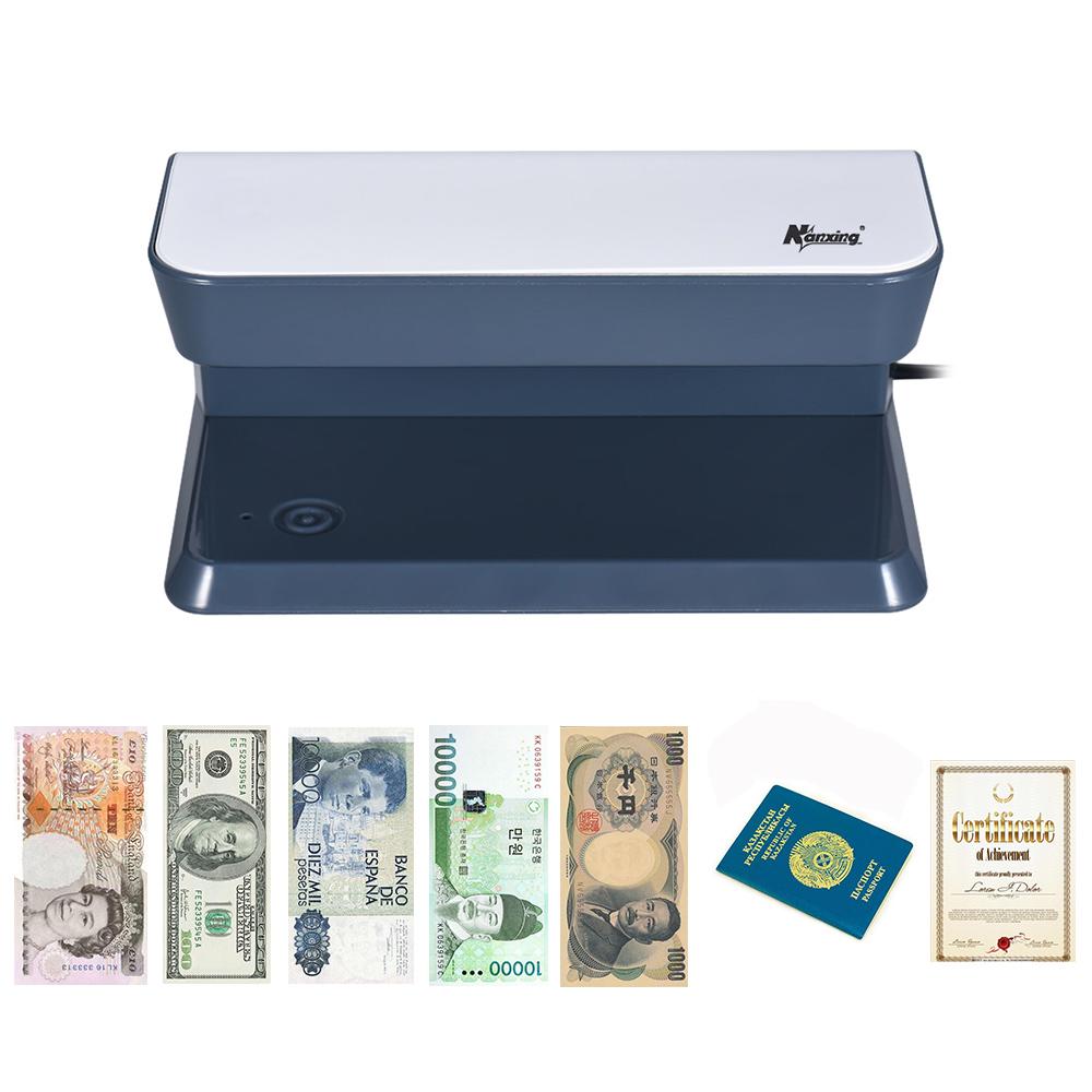 Nanxing NX3086A 8W ультрафиолетовый детектор подделок УФ-свет машина тестер проверки для доллара США E