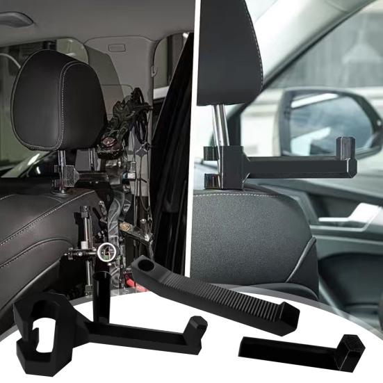1/2/3Pcs Truck Bow Hanger Compound Bow Headrest Mount Universal Vehicle Storage