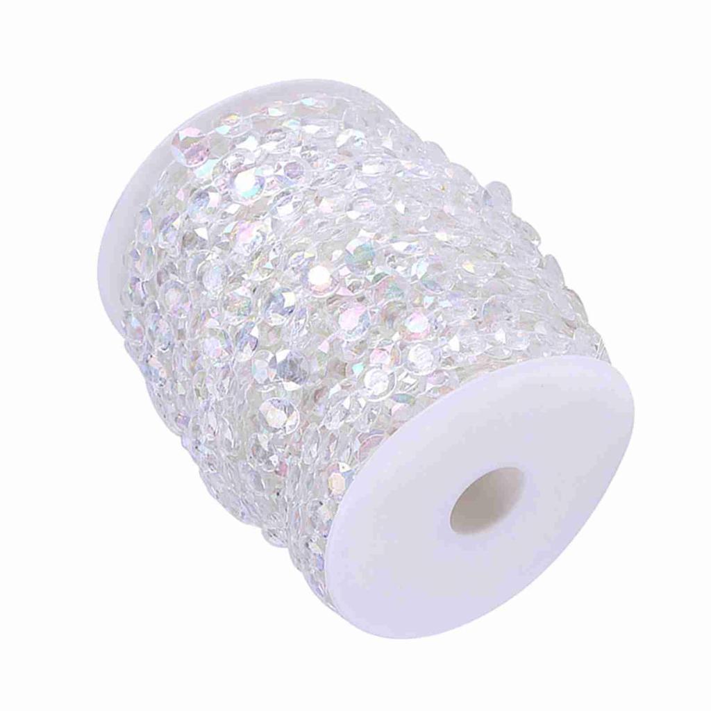 30 м акриловые хрустальные бусины, как нити, занавески, украшения для свадьбы, дня рождения, вечеринки, поделки своими руками #2