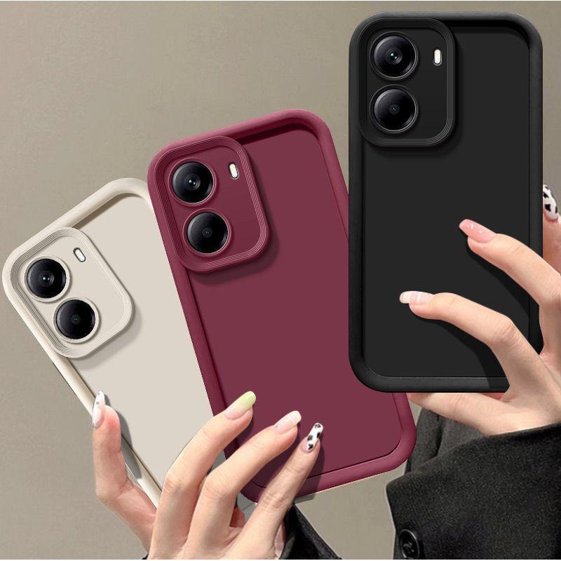 Чехол для Xiaomi Poco M7 4G Чехол для телефона Poco M7 Plus Чехол-защита Poco X7 Pro poco m7 Pro C71 C65 Ударопрочный Матовый Задняя крышка