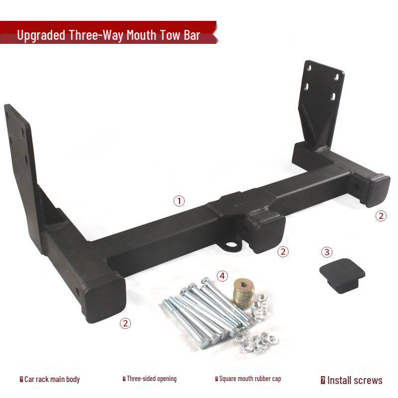 Compatible Mercedes-Benz Sprinter, V-Class, B-Class RV Tow Hook and Rear Trailer Hitch Adapter