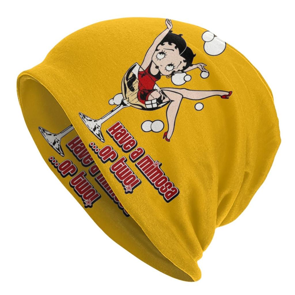 Love Mrs Boop Art Шапочки Капот Шапка Унисекс Популярные зимние забавные шапки Bettys