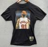 Mitchell & Ness RODMAN 91 Графическая футболка Мужская Размер Маленький Черный Круглый вырез