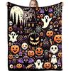 Halloween Print Blanket