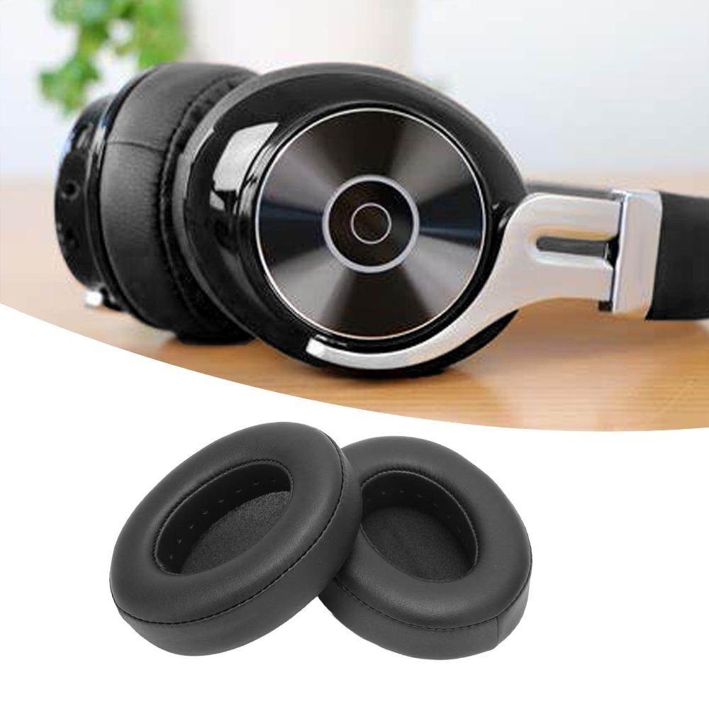 2PCS Leather Replacement Ear Pads Soft and Comfortable Ear Covers for Edifier W855BT Sound Equipment