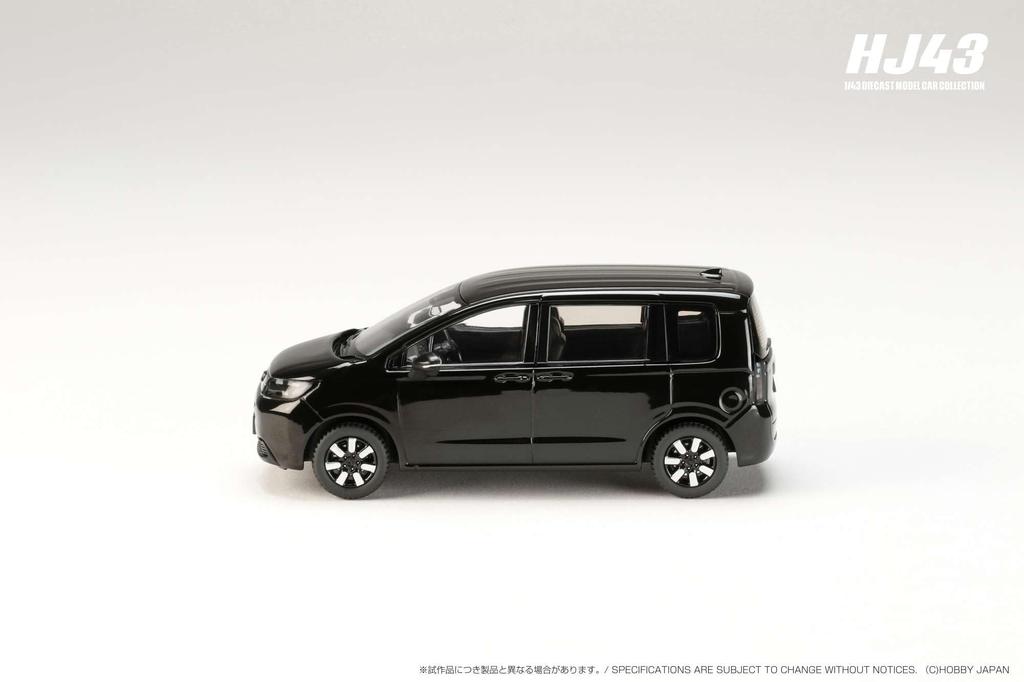 HJ43 Honda Freed Crystal Black Pearl Finished Product 1/43