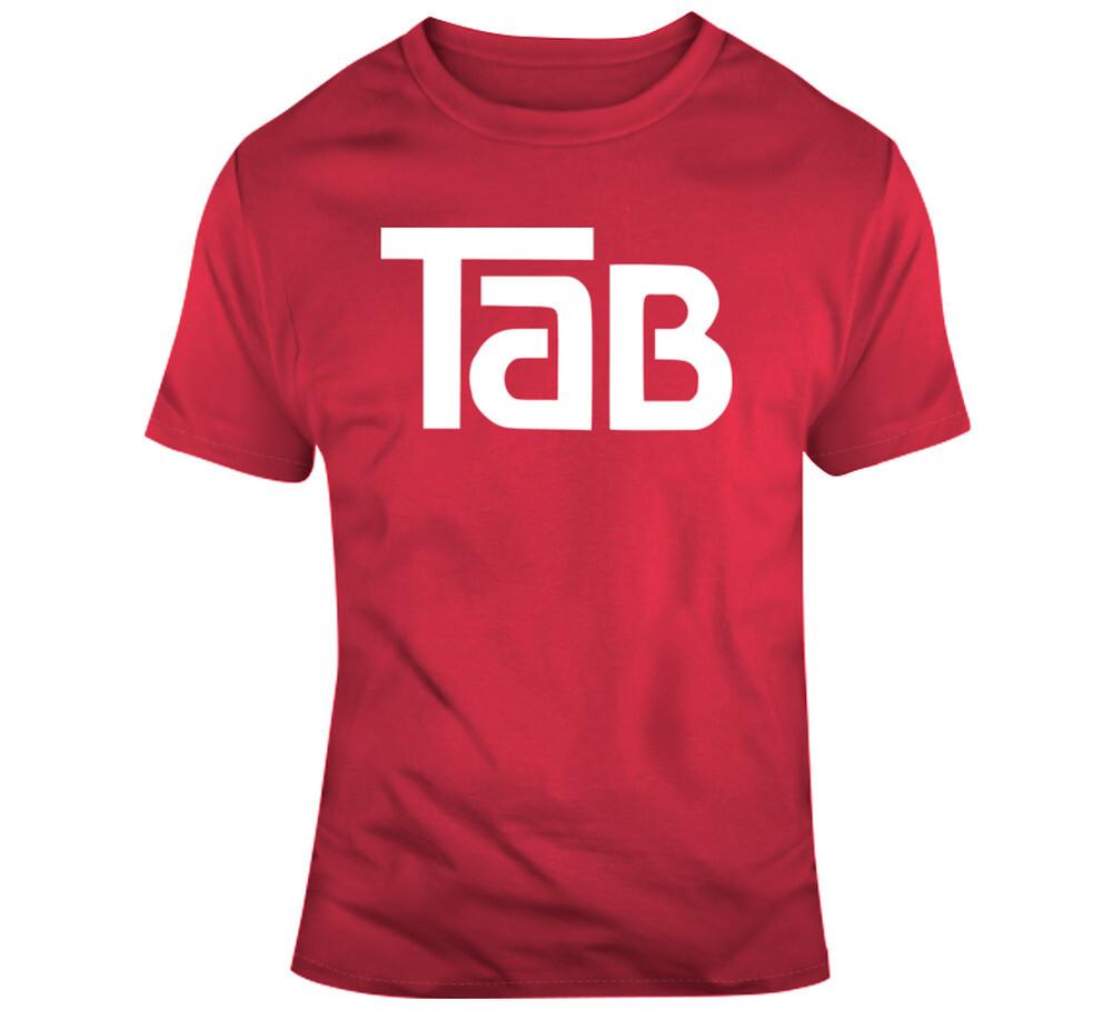 Retro Tab Soda Drinking T Shirt Mens Womens Tees Top All Size