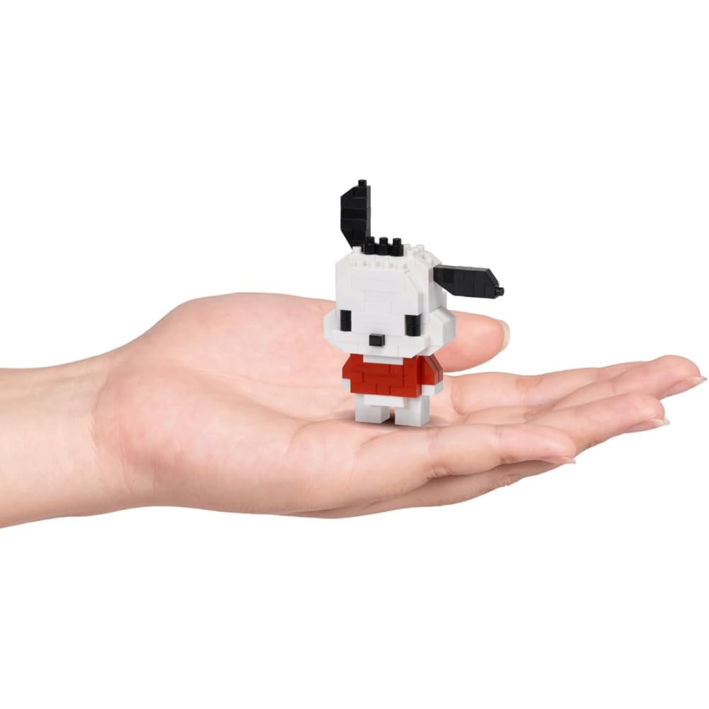 Kawada nanoblock Персонажи Sanrio Почакко 130 деталей Строительный набор для возраста 12+