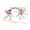 Great Milk Cow Ears Hair Clip Cartoon Role Playing for Head Loop Headgear Costume Party Hairpin Themed Parties Headdress