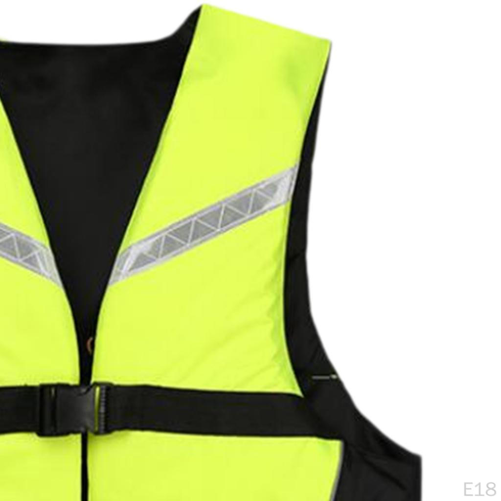 Спасательный жилет со светоотражающими полосками, куртка для плавания, подводного плавания, водных видов спорта