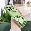 Чехол для телефона «Ветки пионов» для iPhone 17 16 16e 15 14 13 Plus Pro Max Mini Силиконовый чехол