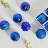 12Pcs Colored Electroplated Christmas Balls 6cm Merry Xmas Tree Decor  Indoor