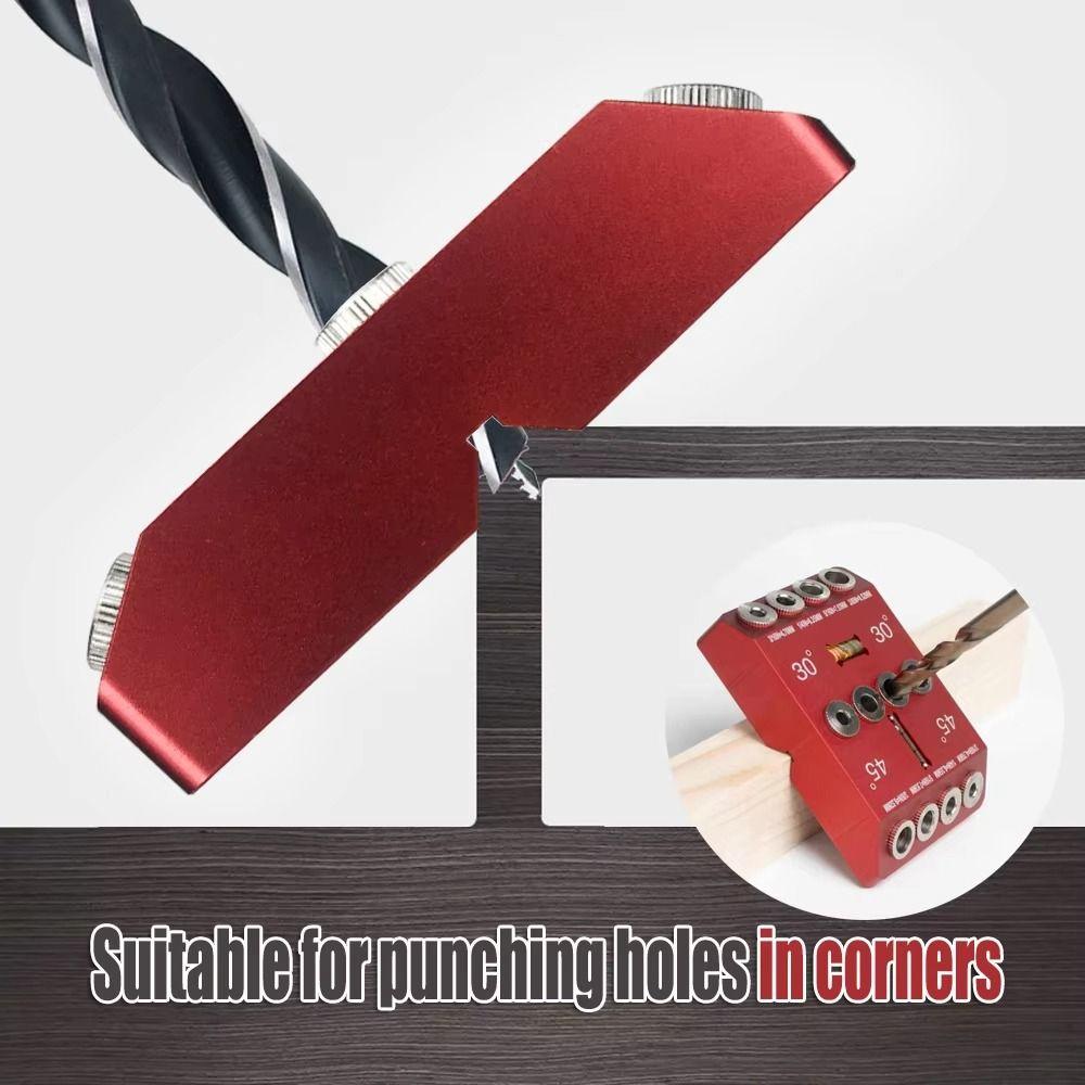 30 45 90 Degree Vertical Drilling Guide Bubble Level Angle Drill Guide  Cable Railing