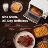 Mini Oven, 9L Countertop Electric Grill, Toaster Oven with Adjustable Temperature and Timer, 750W, White
