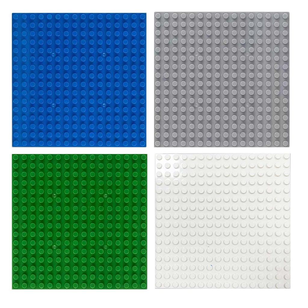 Пластина-основа 16x16, 4 шт., Совместимая с основными брендами, Игровые Аксессуары для Базы, Игрушка для Детского Творчества