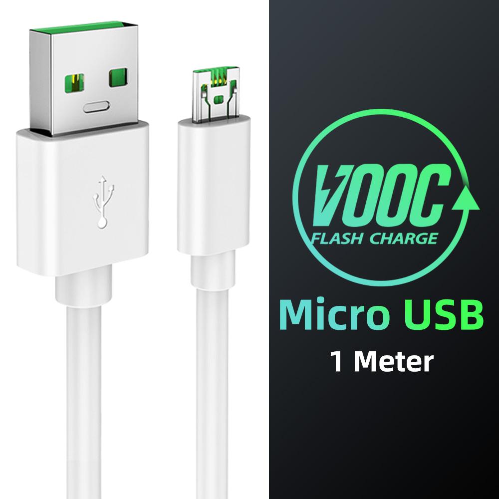 FONKEN Кабель USB C Кабель типа C 4A Шнур быстрой зарядки для OPPO VOOC Flash Charger Charger Кабель для передачи данных Шнур для зарядки Провод Micro USB Кабель для быстрой зарядки