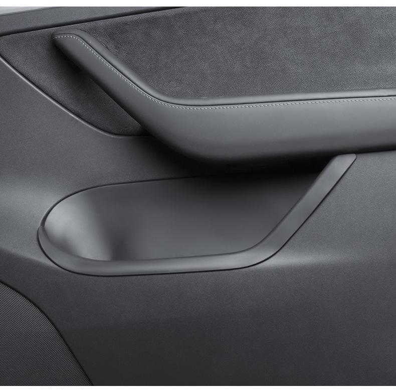 Tesla Model Y/3 Enhanced Door Storage Box & Slot Mat Set