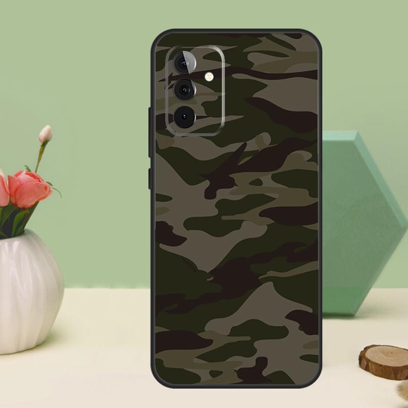 Военный Камуфляж Для Samsung Galaxy A16 A55 A35 A15 A32 A12 A22 A52 A54 A34 A14 A56 A36 A26 A13 A53 A06 Чехол